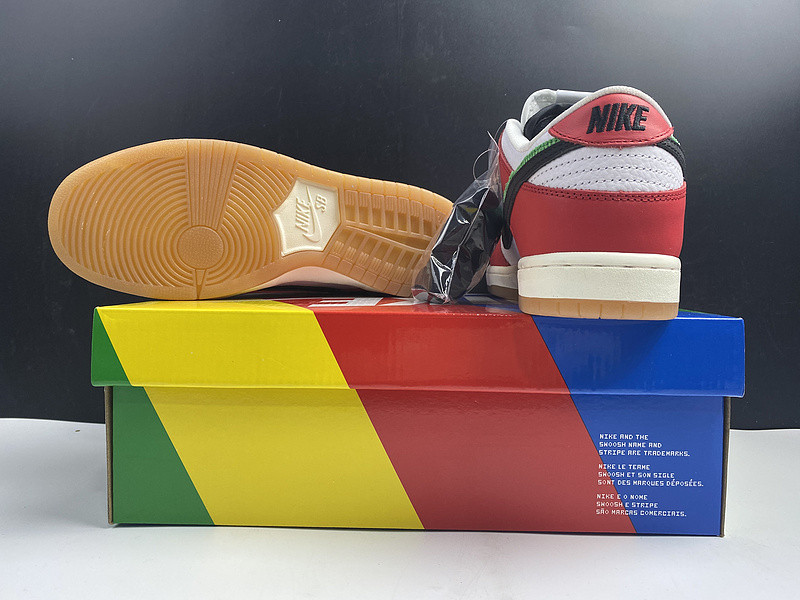 frame skate x nike sb dunk low ct2550-600