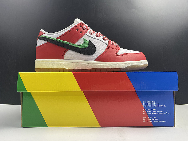 frame skate x nike sb dunk low ct2550-600