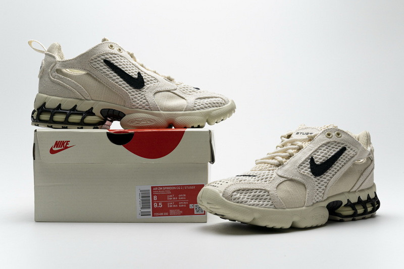 cq5486-001 stussy x nike air zoom spiridon caged cq5486-200