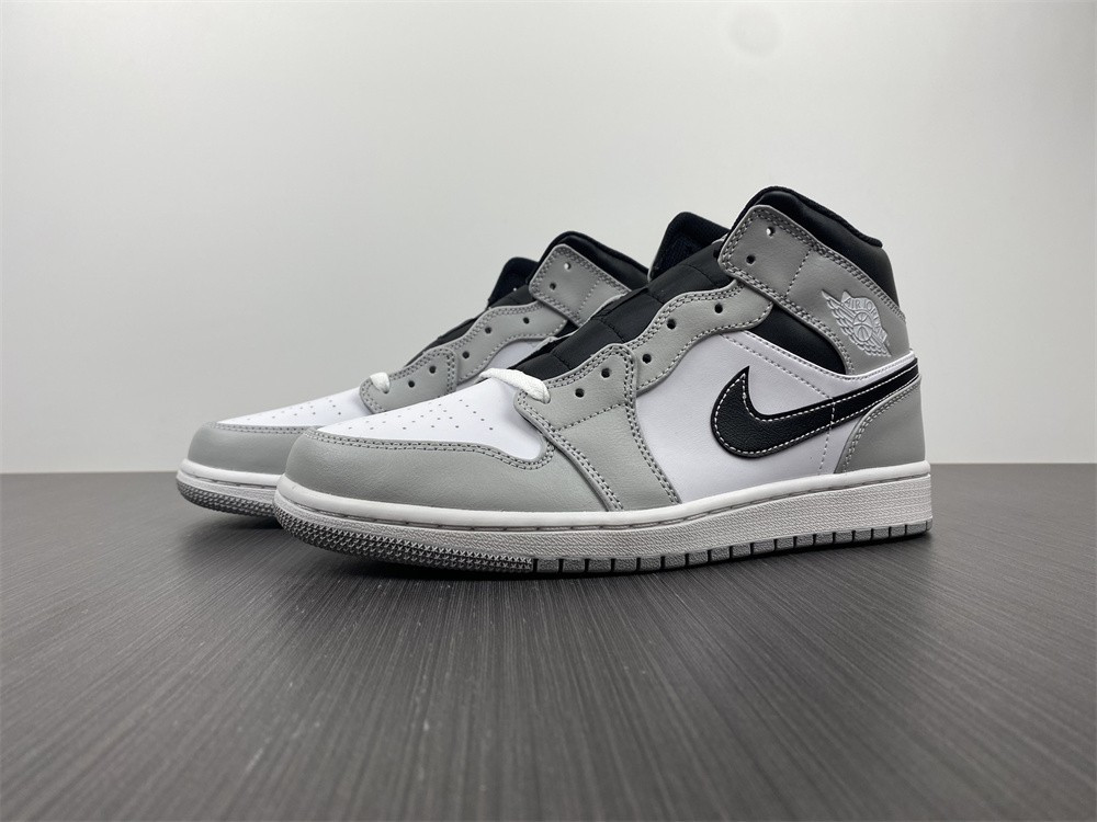air jordan 1 mid light smoke grey 554724-078