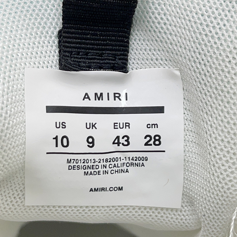 amiri sneakers
