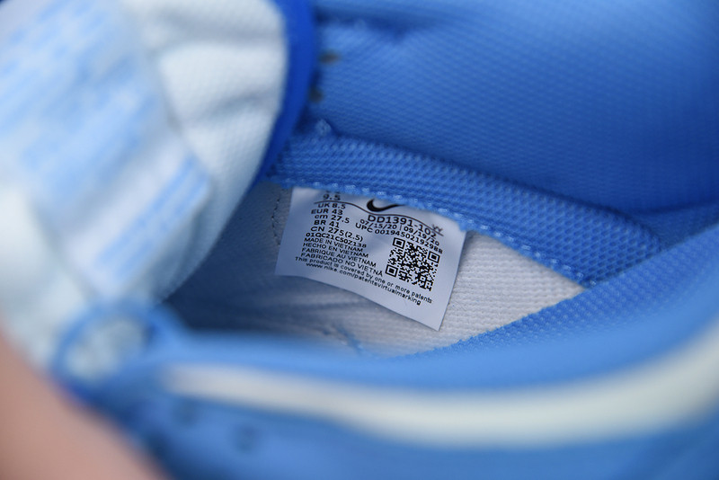 nike dunk low university blue dd1391-102