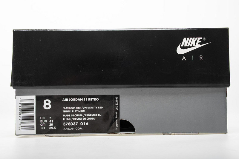 air jordan 11 platinum tint 378037-016