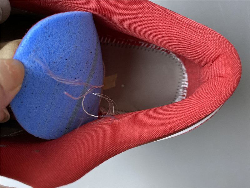 jordan 1 low gym red white - 553558-611