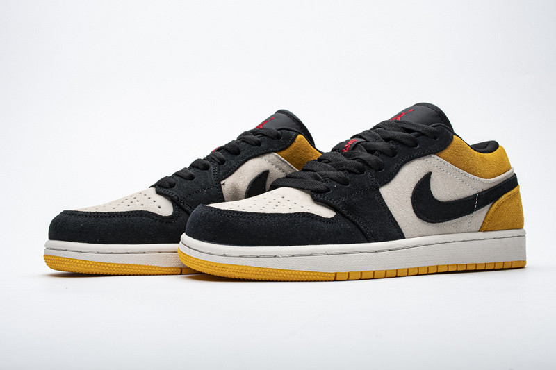jordan 1 low sail university gold black 553558-127
