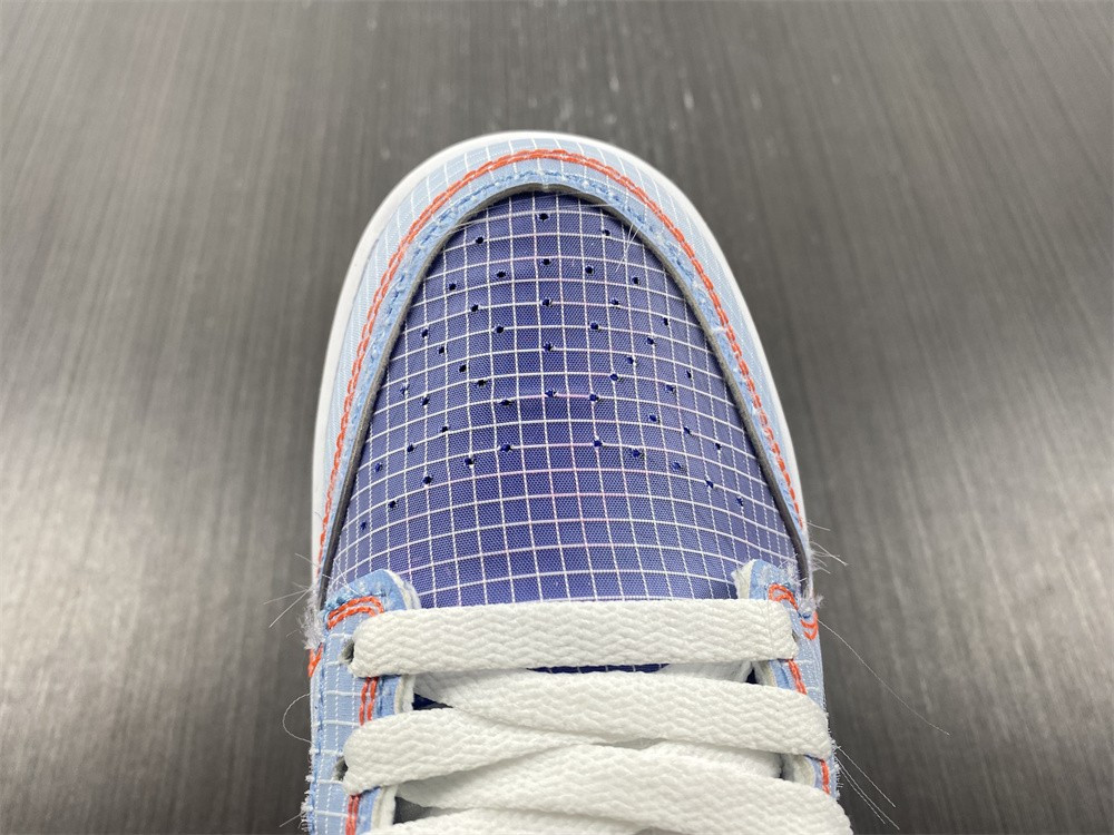 union x nike dunk low blue dj9649-400