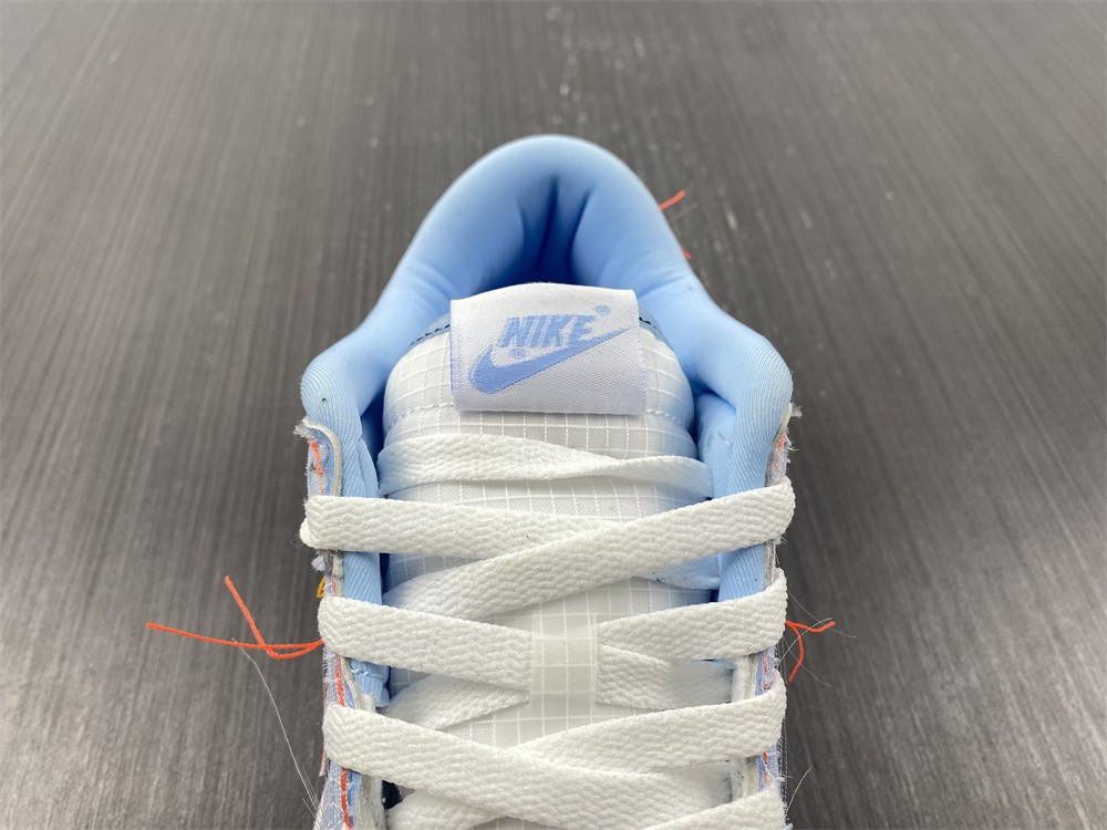 union x nike dunk low blue dj9649-400