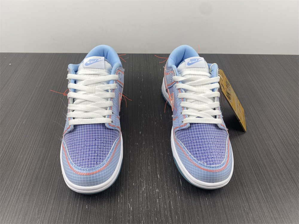 union x nike dunk low blue dj9649-400
