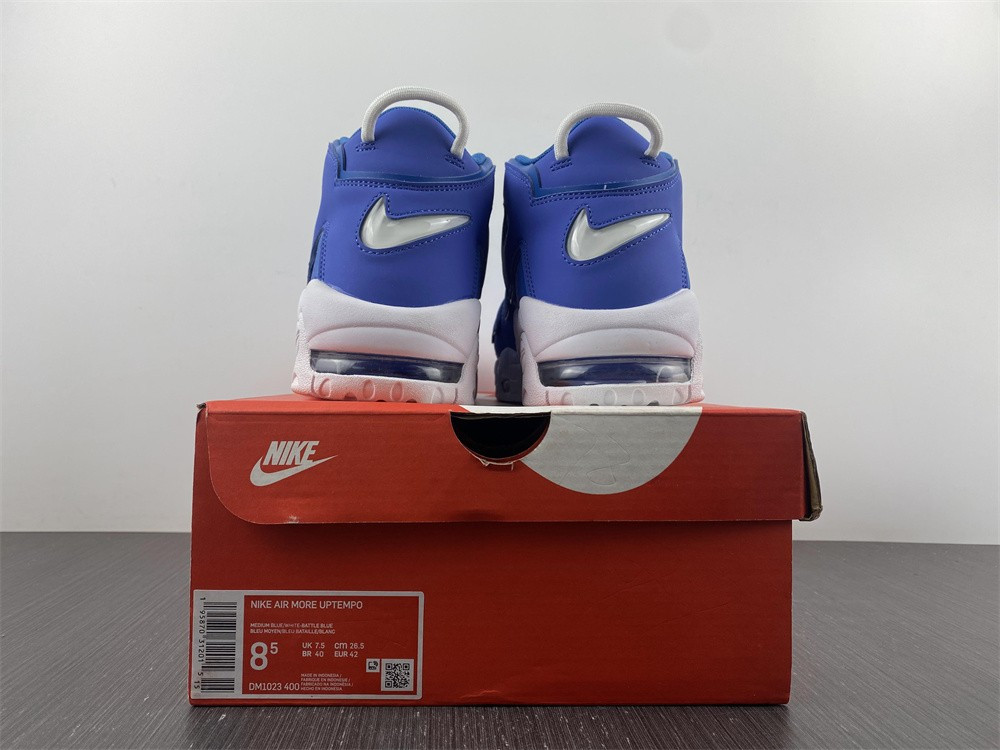 nike air more uptempo battle blue (gs) - dm1023-400