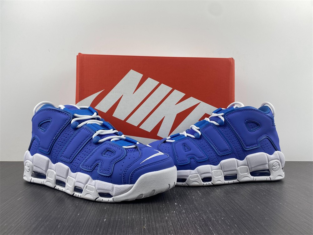 nike air more uptempo battle blue (gs) - dm1023-400