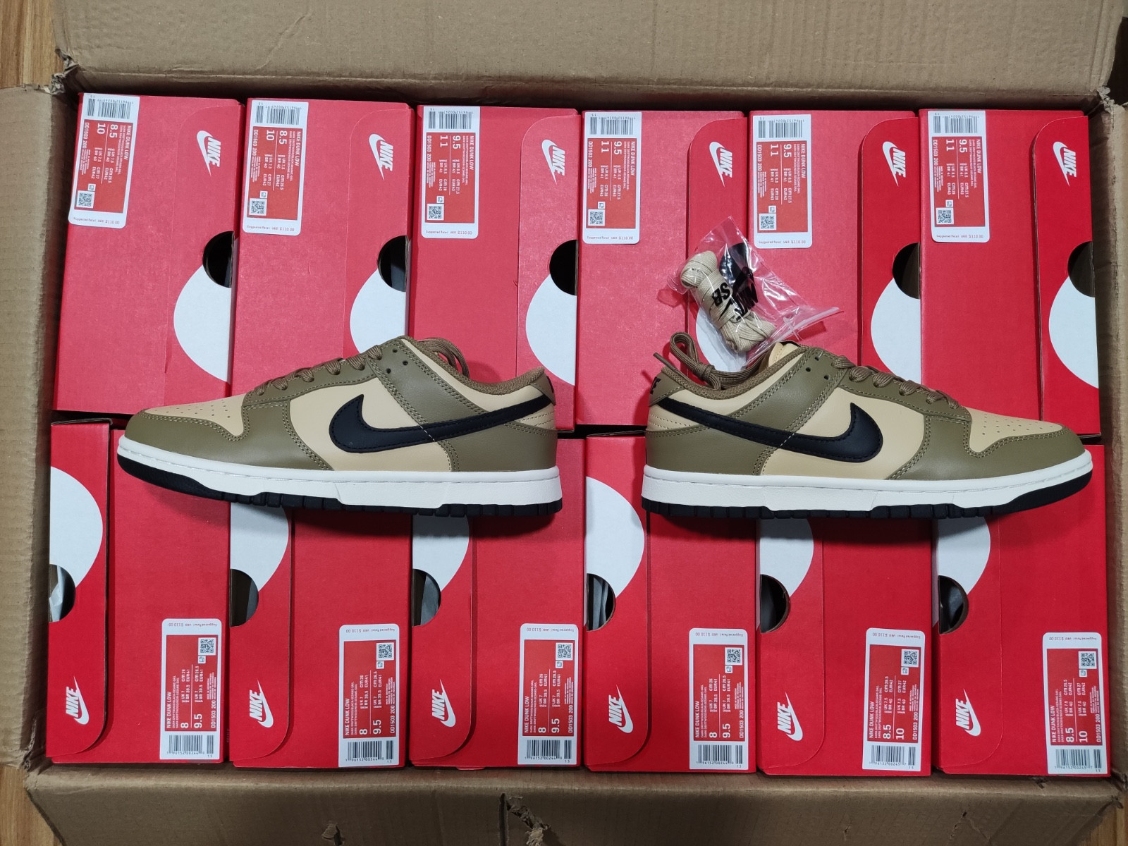 nike dunk low dark driftwood dd1503-200