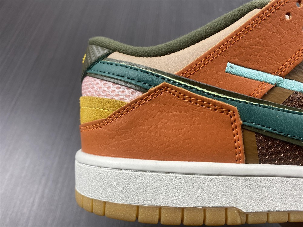 nike dunk low scrap archeo brown - db0500-200