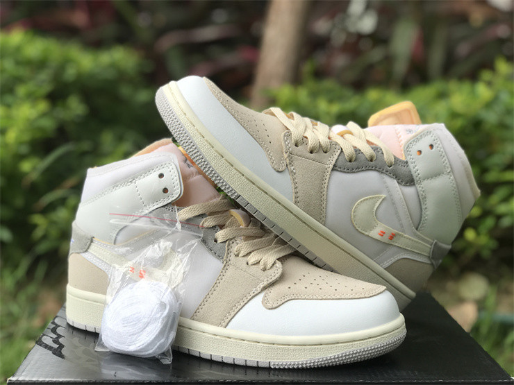 jordan 1 mid se craft inside out white grey dm9652-100