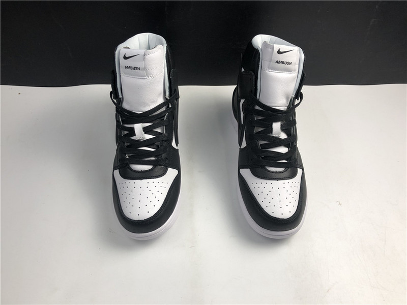 nike dunk high ambush black white - cu7544-001