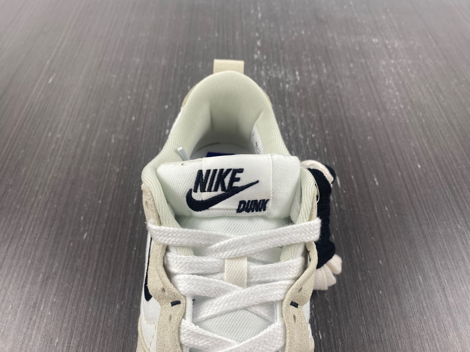 nike dunk low disrupt 2 pale ivory black (w) dh4402-101