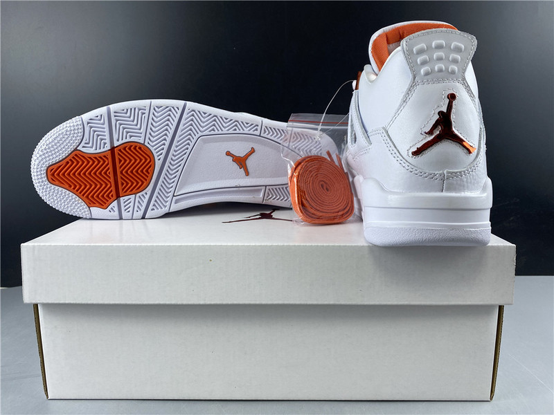 air jordan 4 “metallic orange” ct8527-118