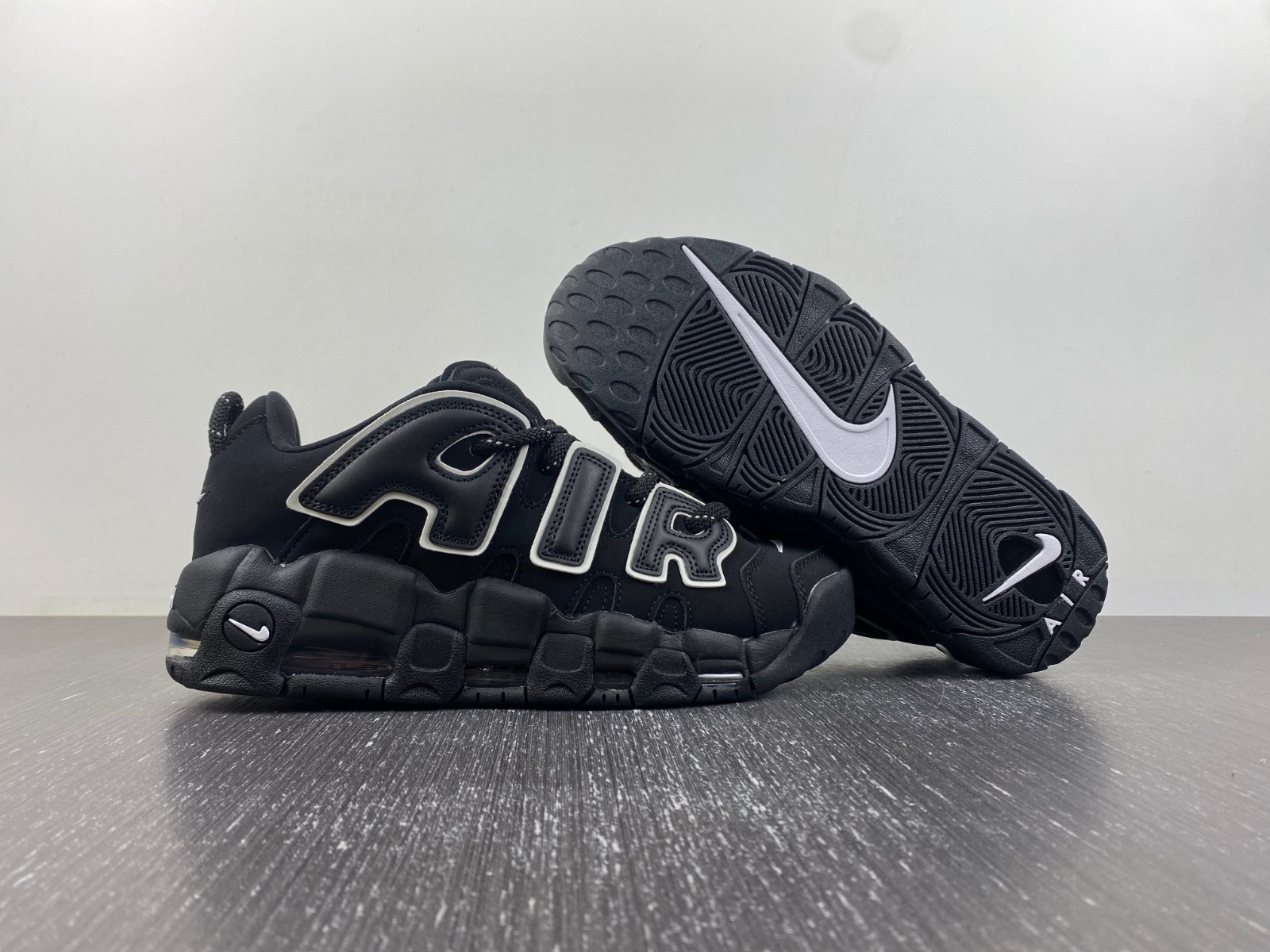 ambush x nike air more uptempo low “black/white” fb1299-001