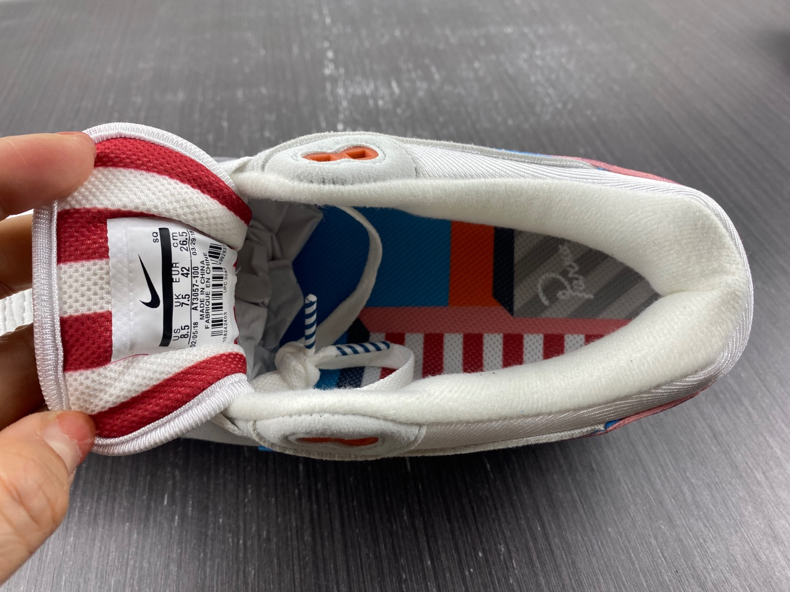 nike air max 1 parra - at3057-100