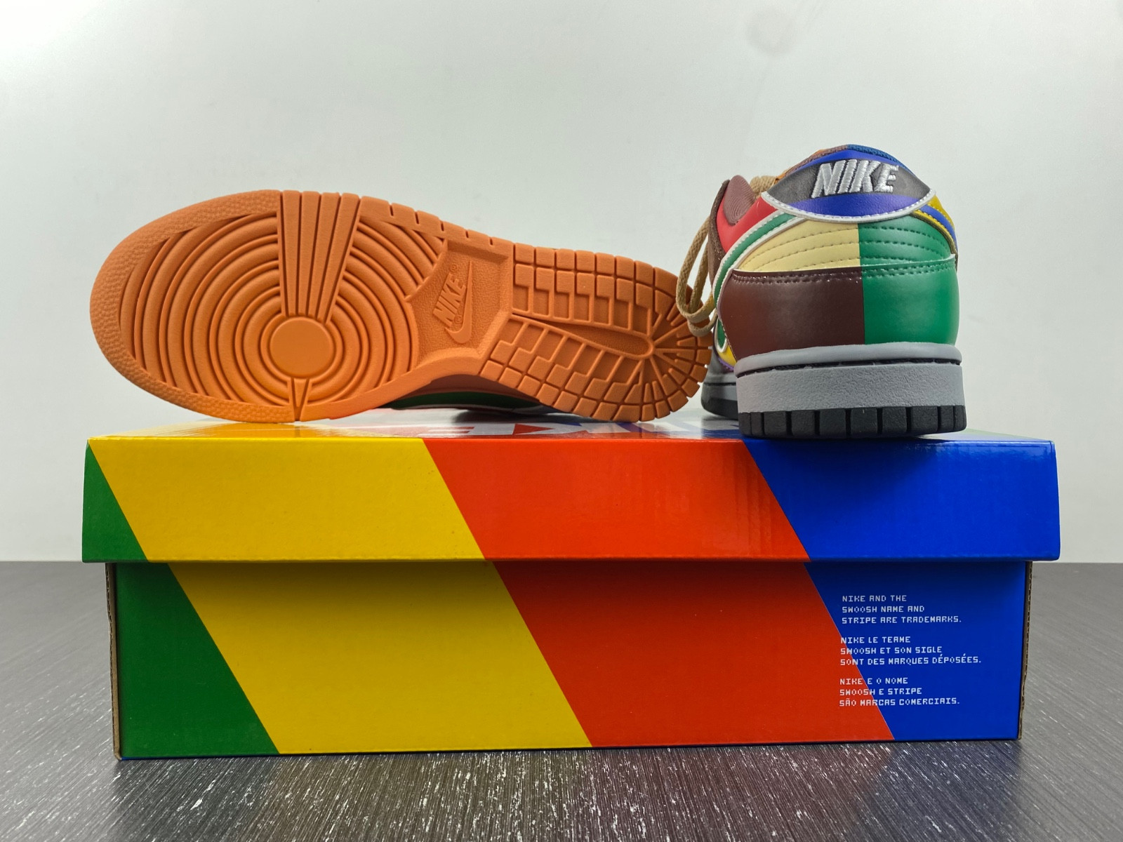 nike dunk low "what the S*per mario"