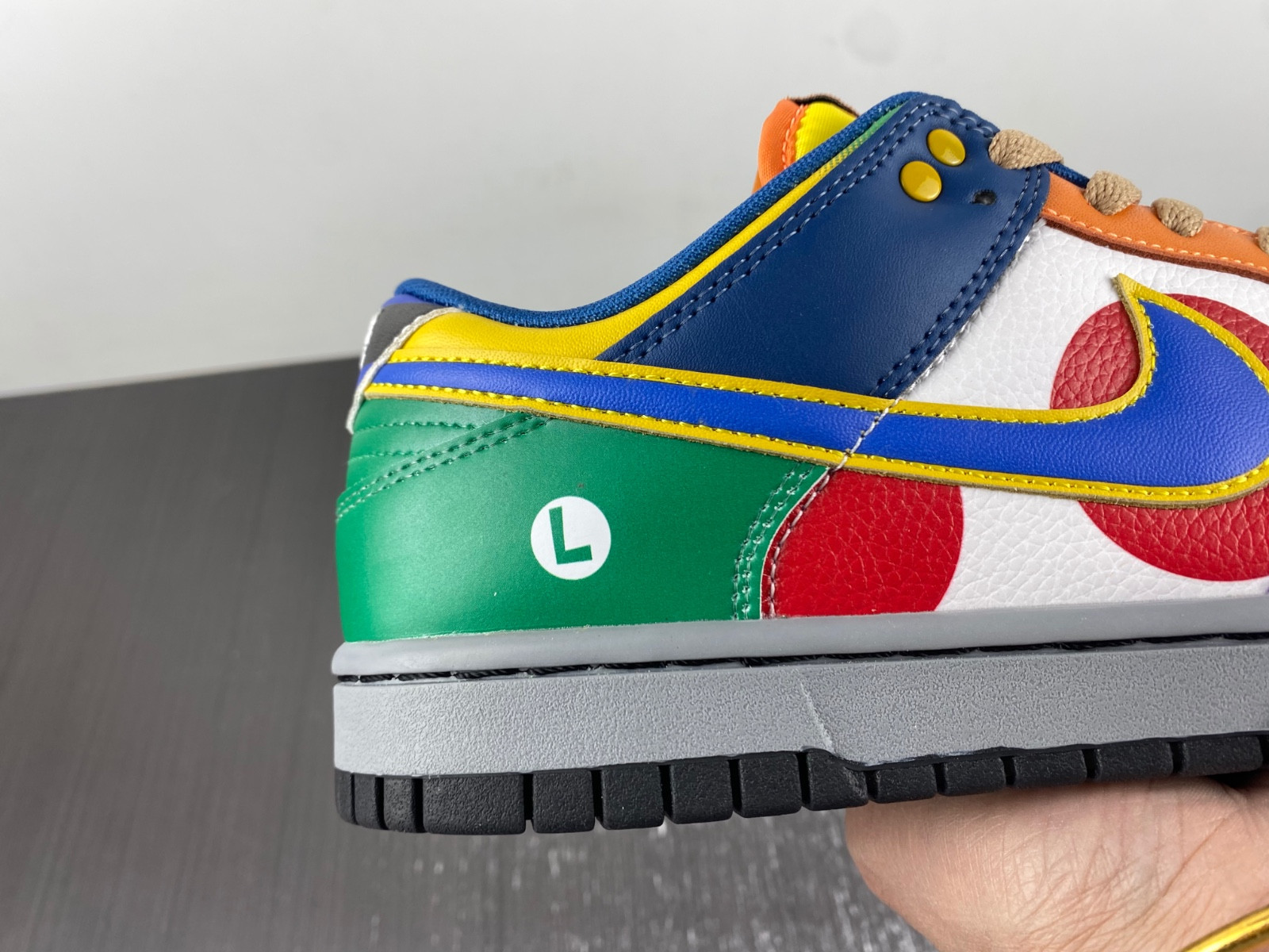 nike dunk low "what the S*per mario"