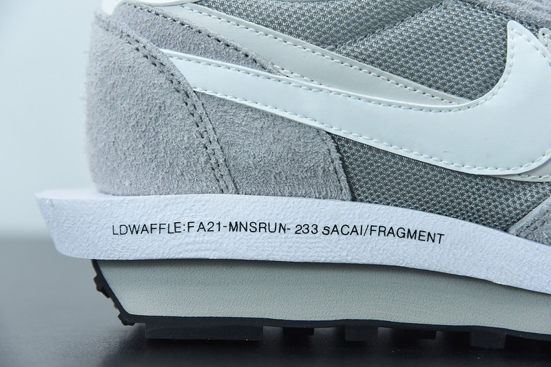 nike ld waffle sf sacai fragment grey - dh2684-001
