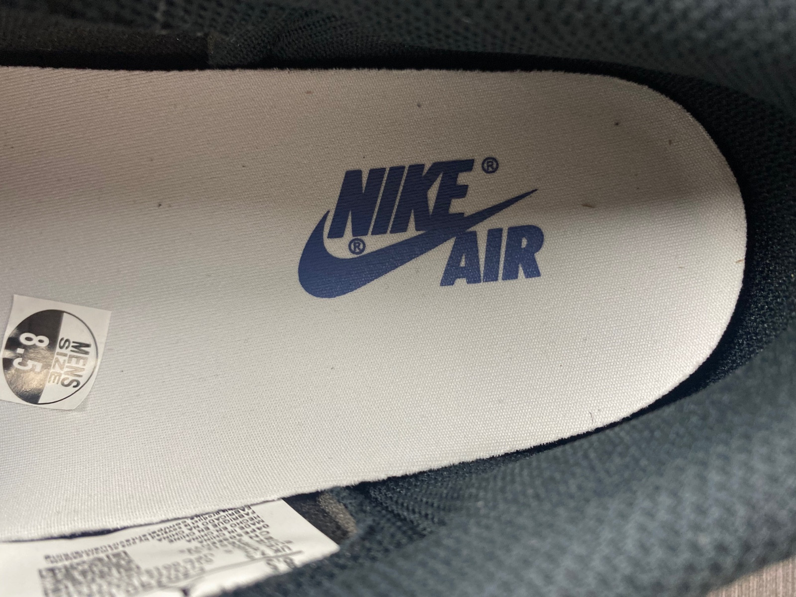 jordan 1 retro low og mystic navy - cz0790-041