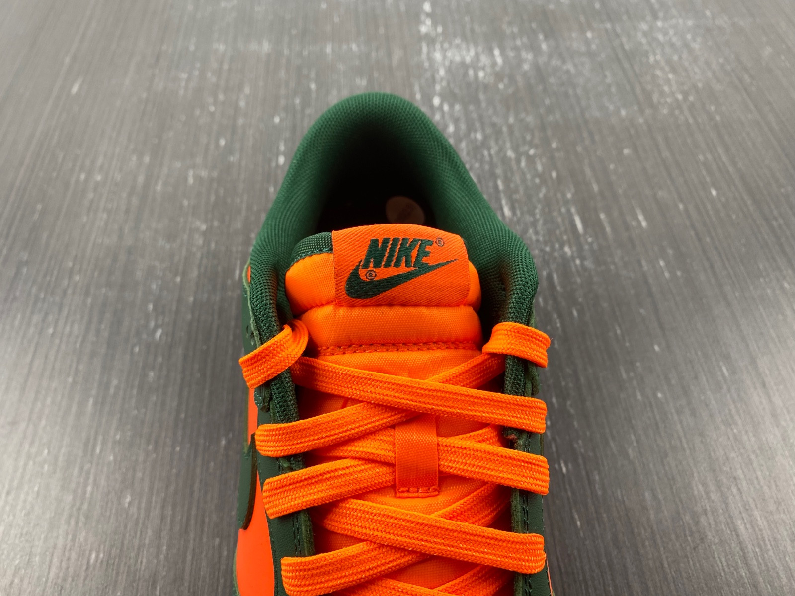 nike dunk low retro miami hurricanes - dd1391-300