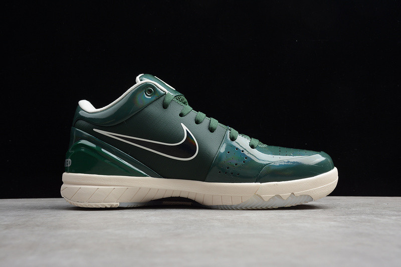 nike kobe 4 protro undefeated milwaukee bucks cq3869-301