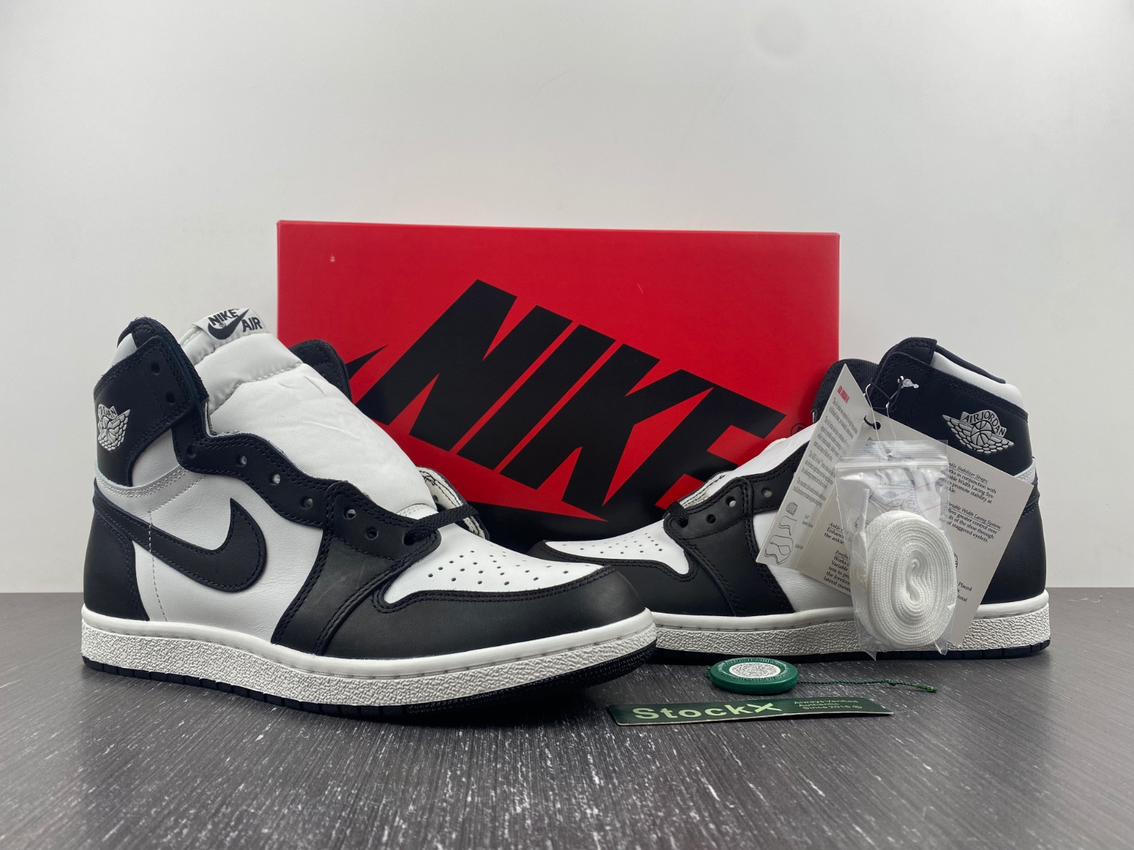 jordan 1 retro high 85 black white (2023) - bq4422-001
