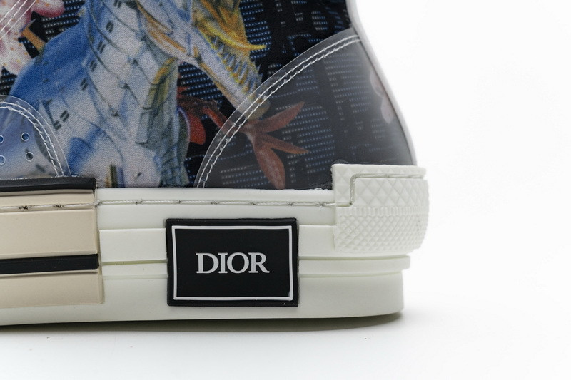 D*or b23 oblique high top sneaker