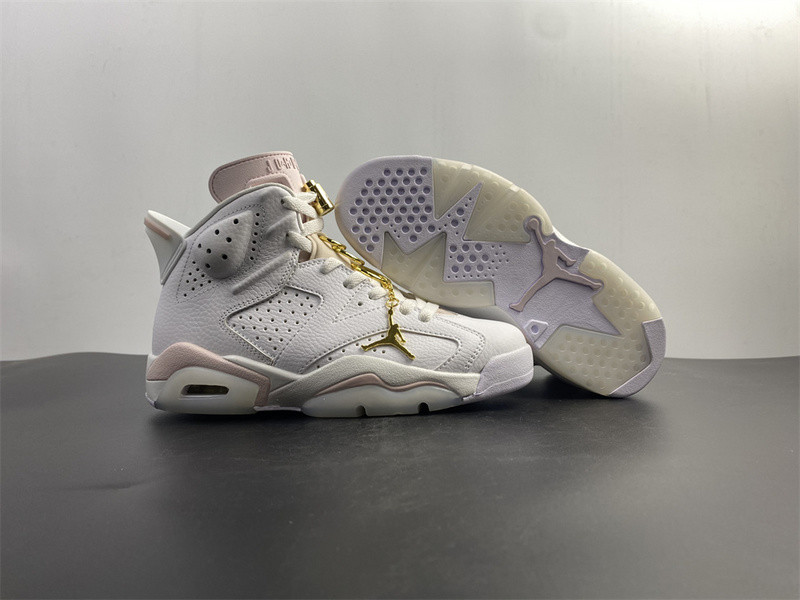 jordan 6 retro gold hoops (w) - dh9696-100