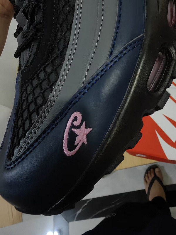 nike air max 95 sp corteiz pink beam men