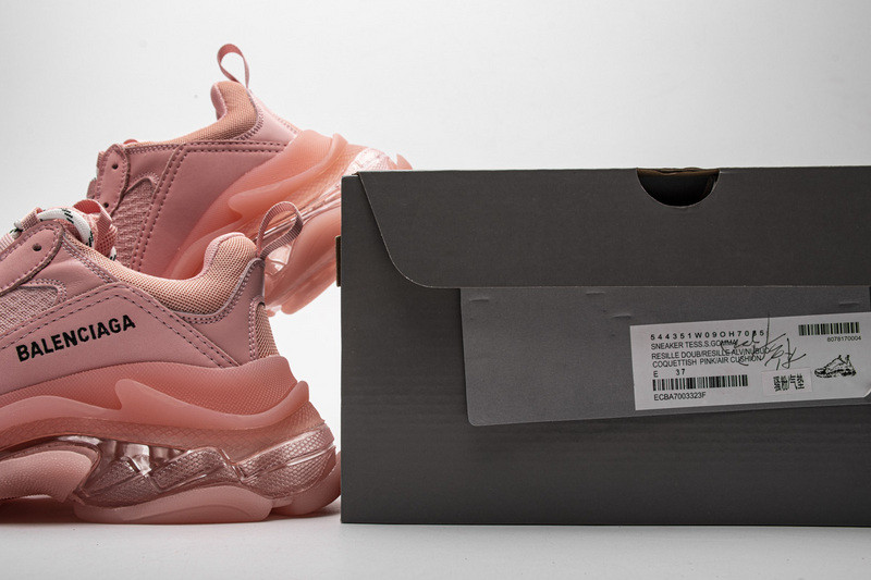 Ba*len*cia*ga triple s hot pink 544351 w09oh 7085