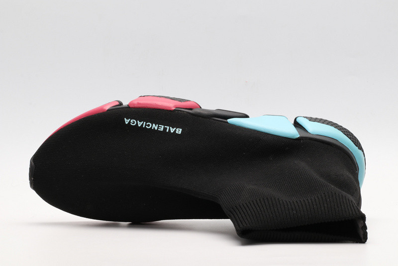 Ba*len*cia*ga speed trainer sneakers black