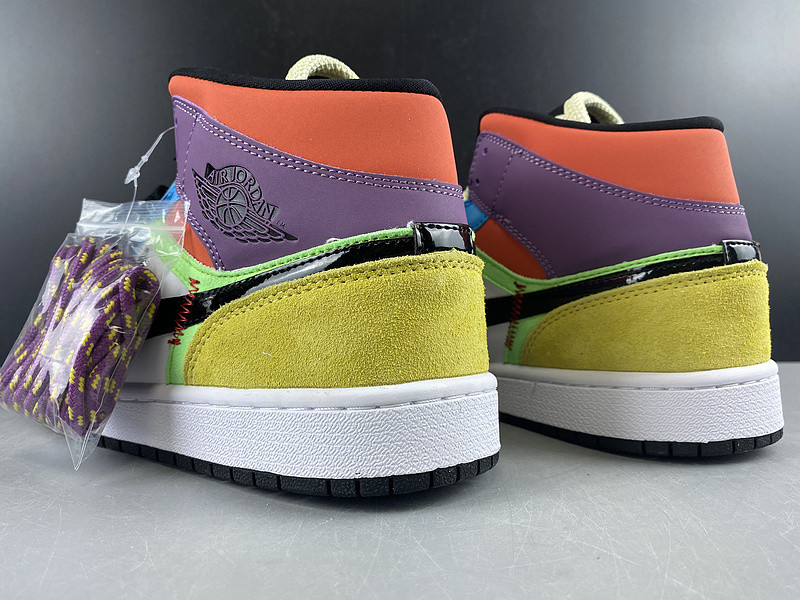 jordan 1 mid se multi-color (w) - cw1140-100