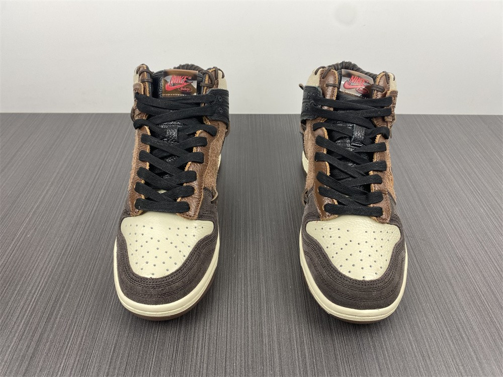 nike dunk high bodega legend fauna brown - cz8125-200