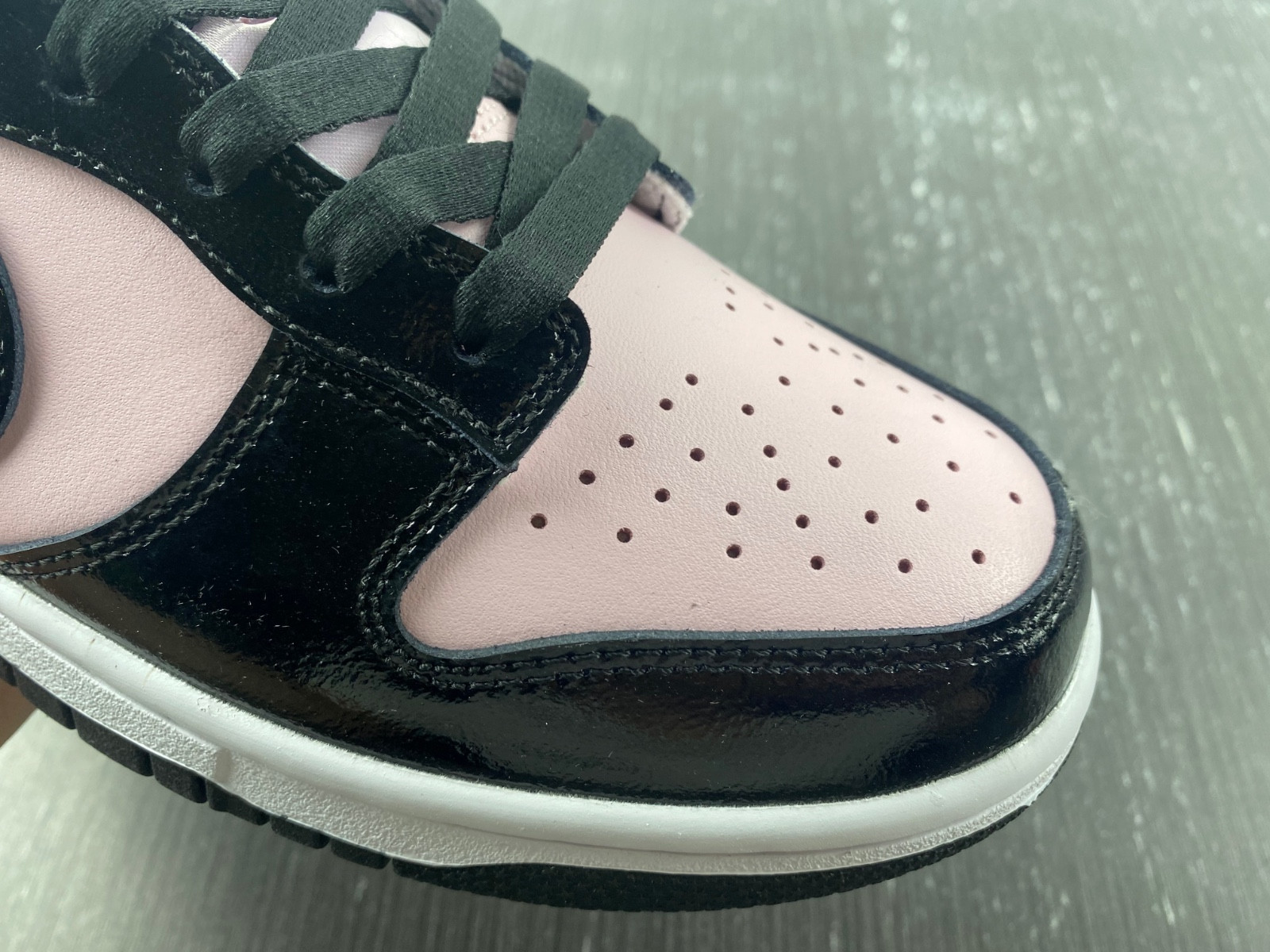 nike dunk low pink foam black (w) - dj9955-600