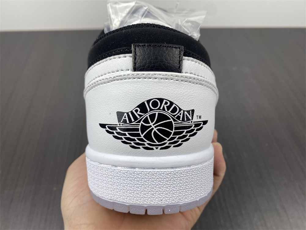 air jordan 1 low black white dh6931-001