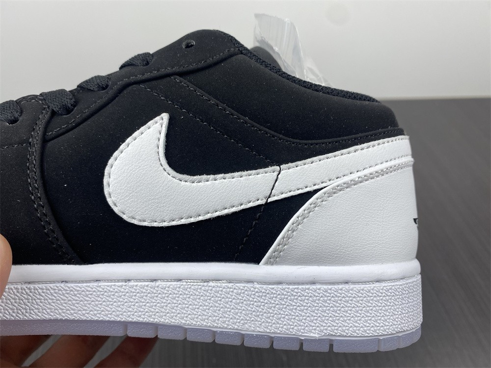 air jordan 1 low black white dh6931-001