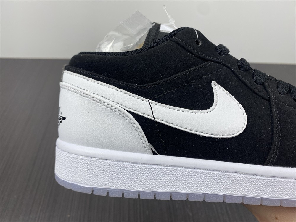air jordan 1 low black white dh6931-001