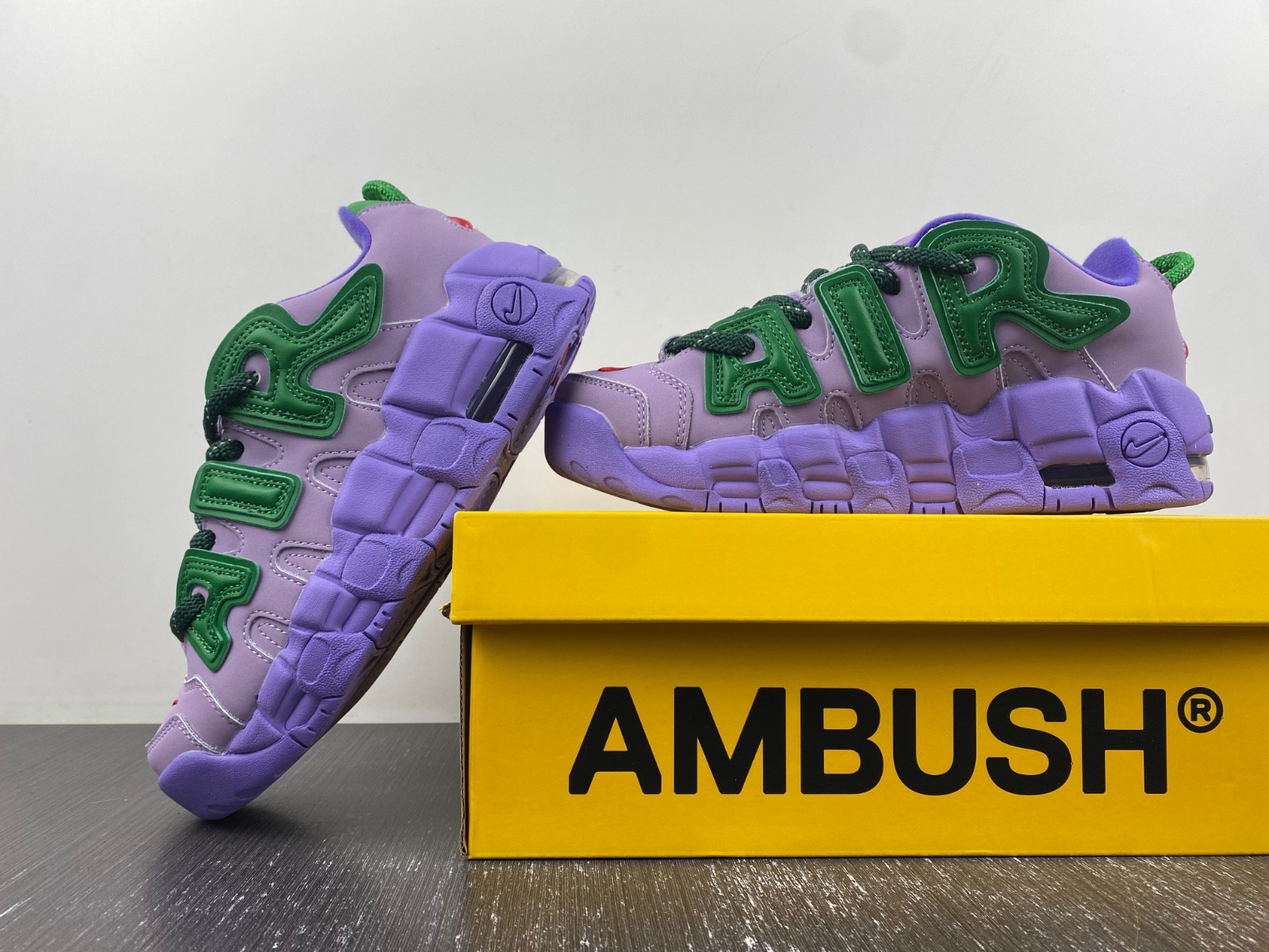 ambush x nike air more uptempo low "lilac" fb1299-500