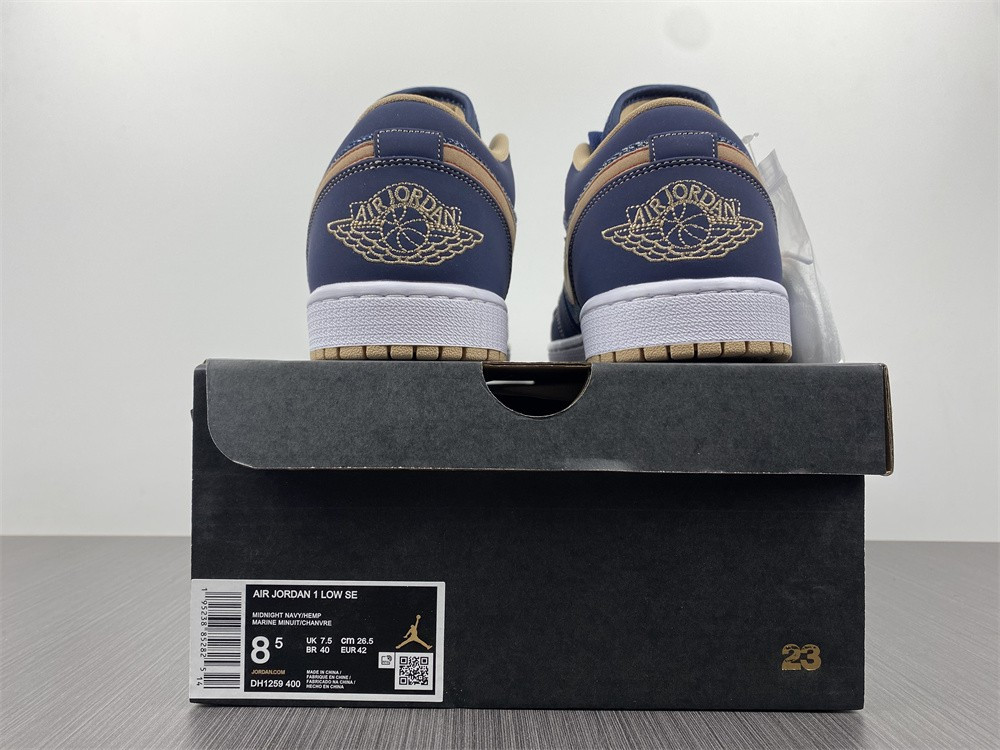 jordan 1 low se denim - dh1259-400