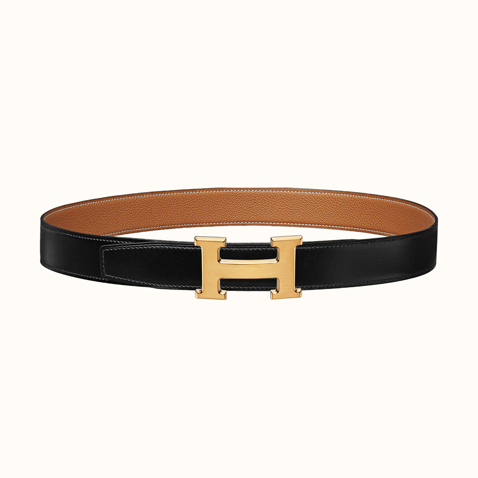 H**mes classic wire-drawn double-sided belt h074562
