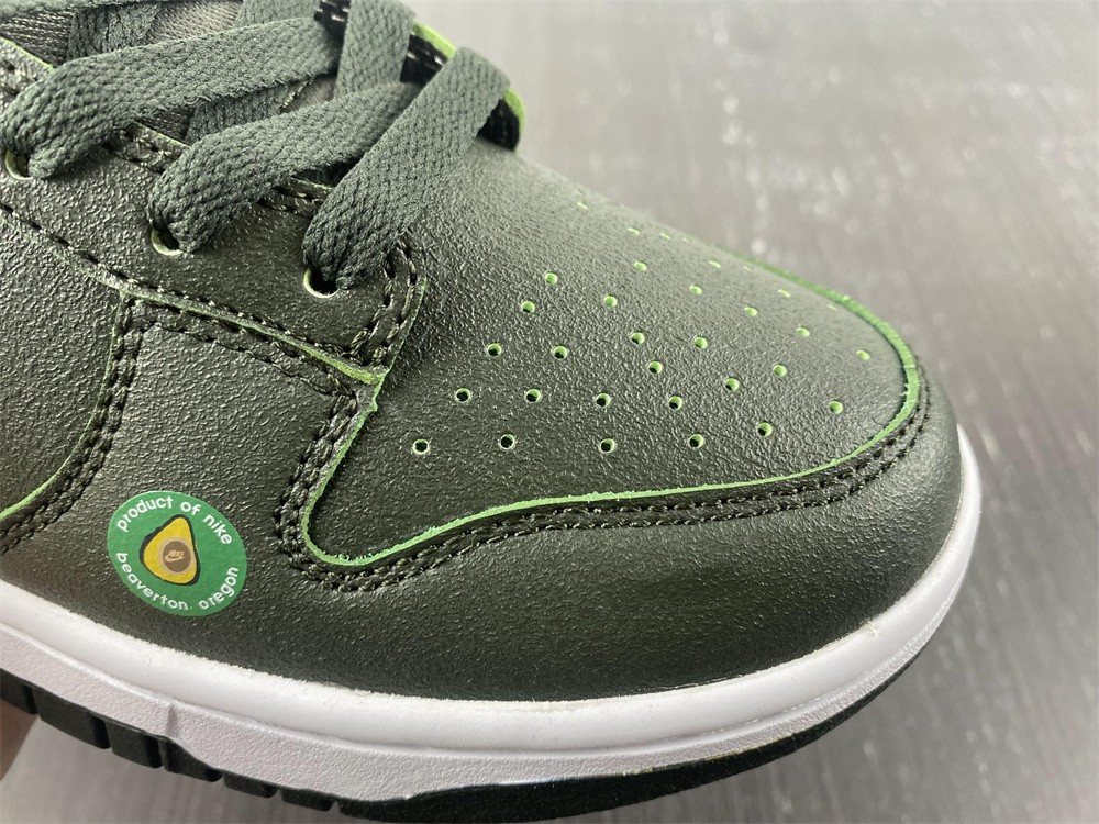 nike dunk low avocado (w) - dm7606-300