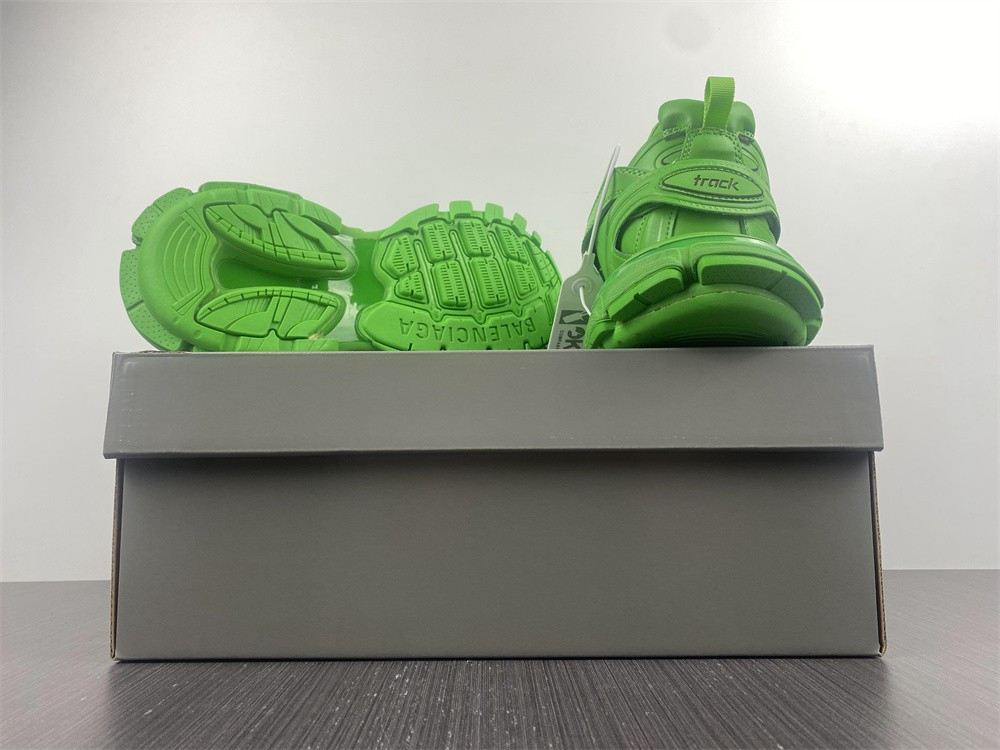 Ba*len*cia*ga track trainer green 542023 w2lb1 3951