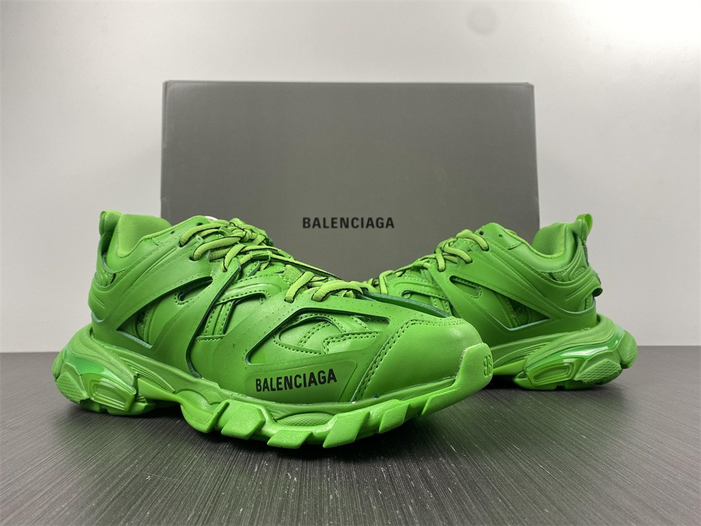 Ba*len*cia*ga track trainer green 542023 w2lb1 3951