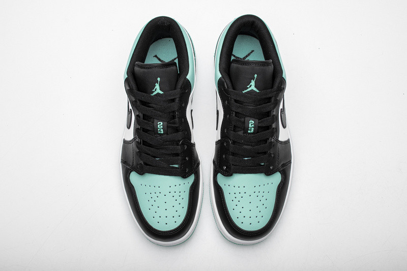 jordan 1 low emerald toe 553558-117