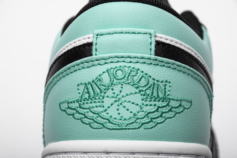 jordan 1 low emerald toe 553558-117