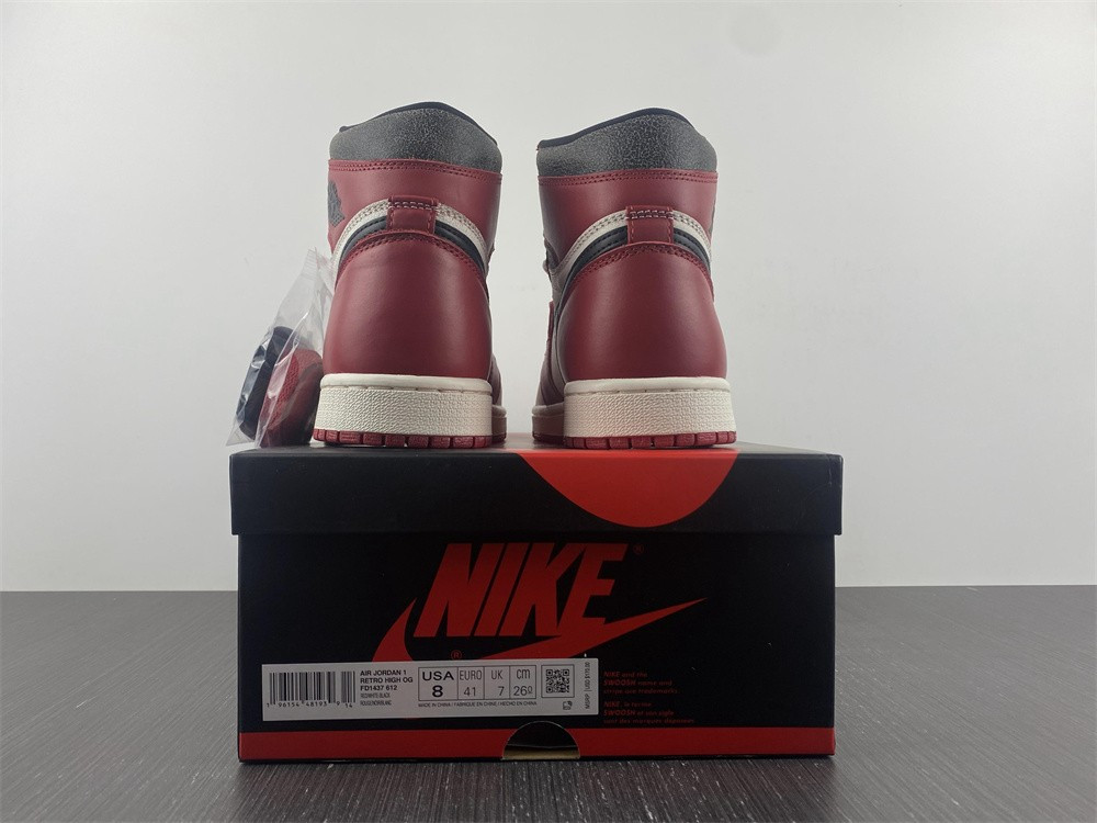 jordan 1 retro high og chicago lost and found (gs) fd1437-612