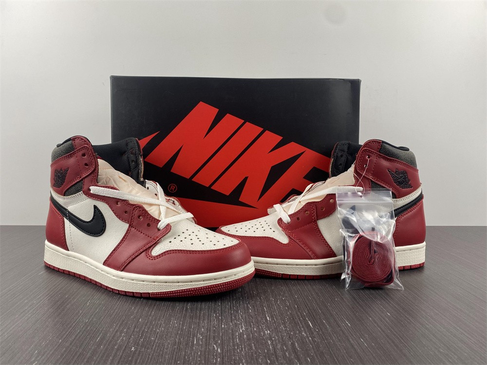 jordan 1 retro high og chicago lost and found (gs) fd1437-612